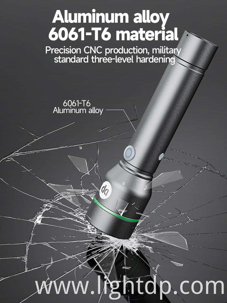 Aluminum alloy Focusing flashlight